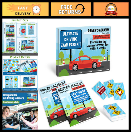 Driving exam pass - pass, kit